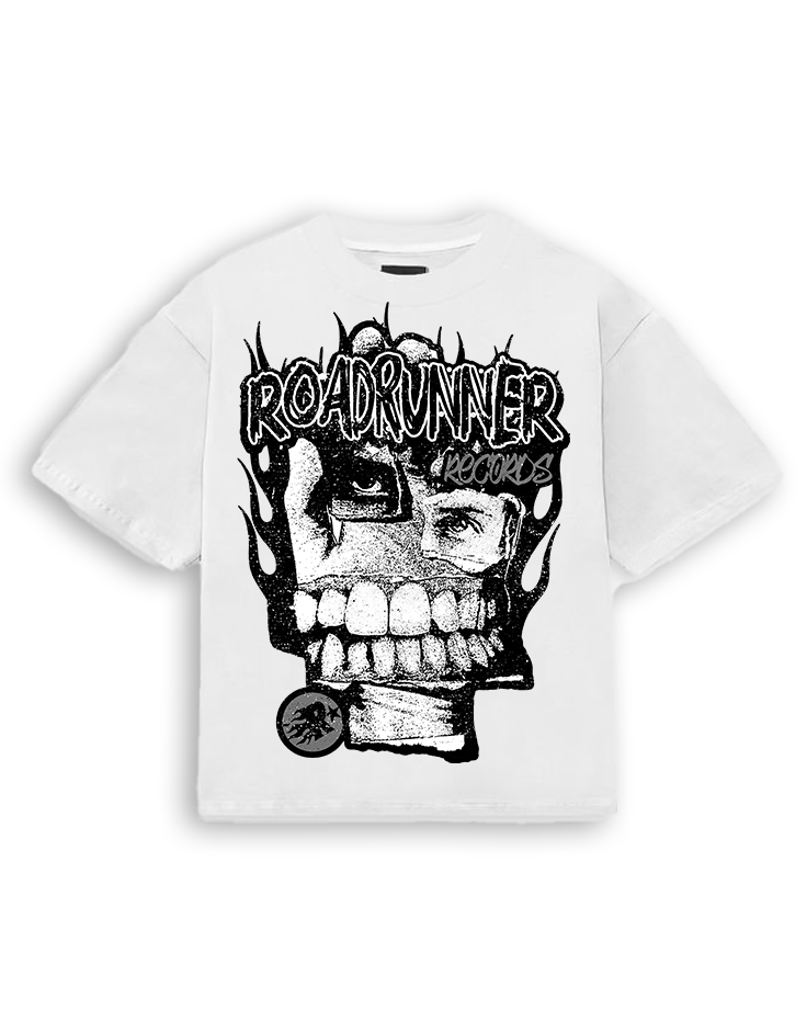 WHITE ROADRUNNER TEE