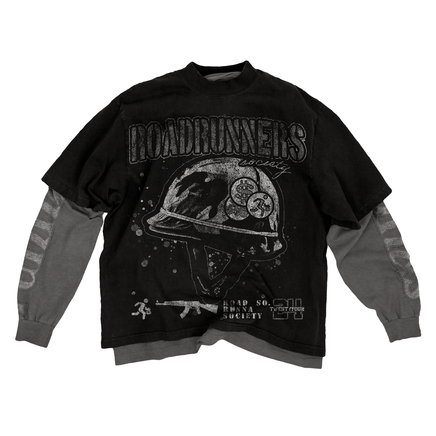RR WAR DOUBLE LAYER TEE