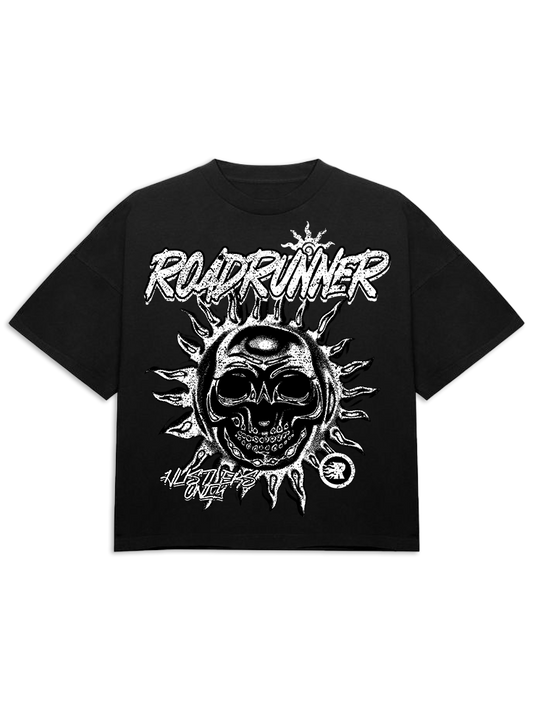 BLACK ROADRUNNER TEE